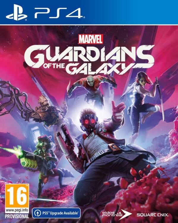 marvels guardians of the galaxy PS4