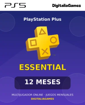 PlayStation Plus Essential 12 Meses PS5 Digital